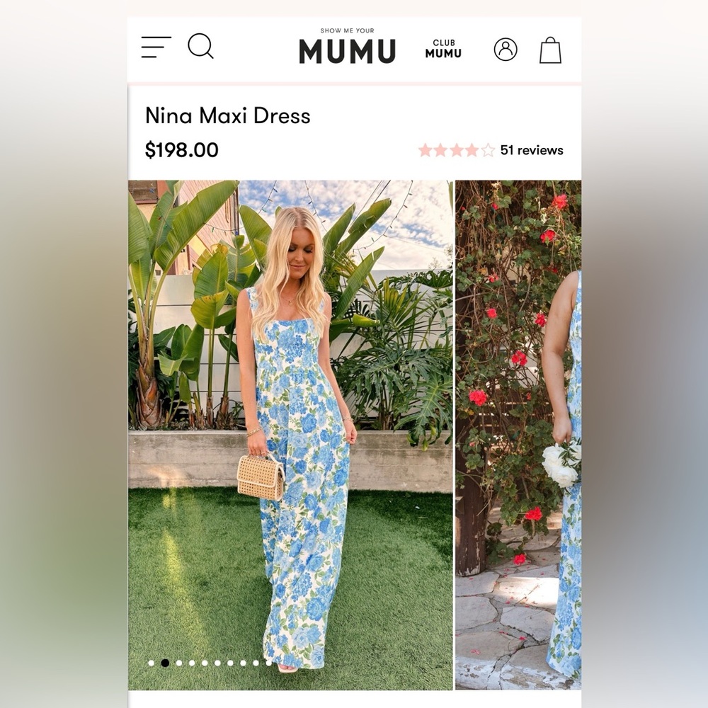 Show Me Your Mumu Nina Maxi Dress - Picture 2 of 4
